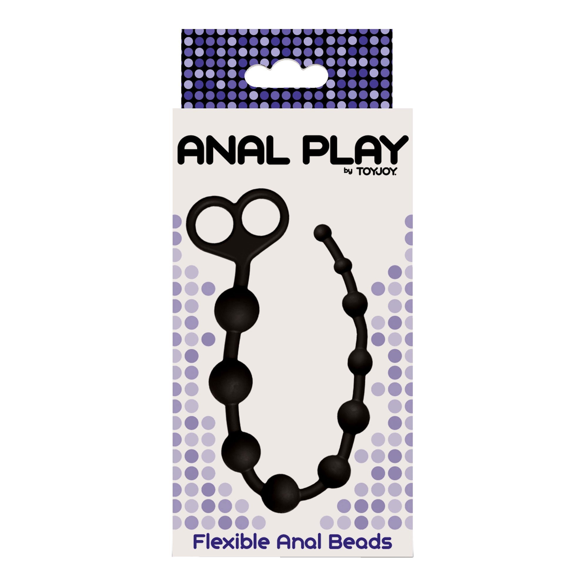 Analiniai karoliukai „Flexible Anal Beads“ - ToyJoy