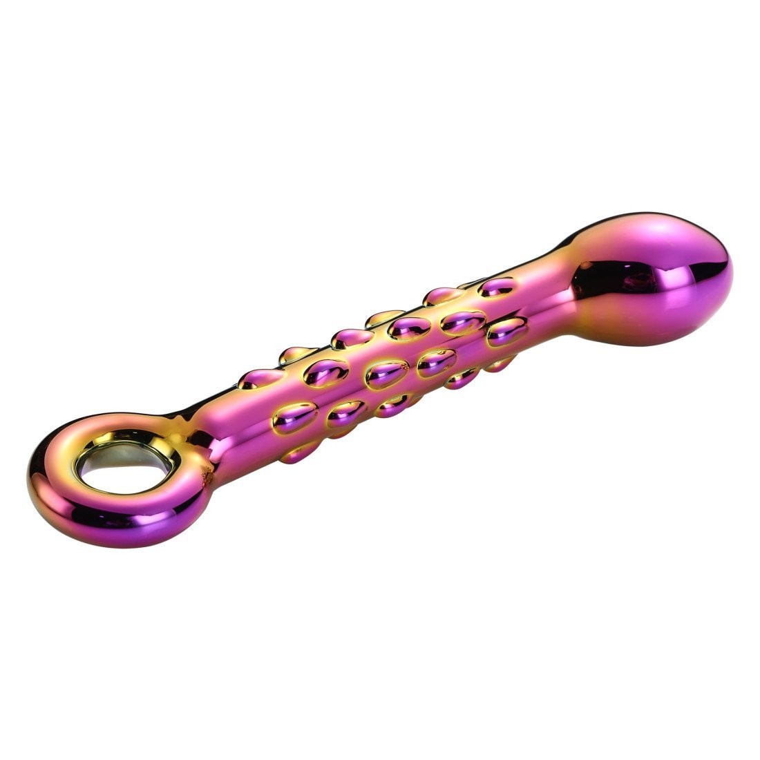 Stiklinis G taško dildo „Ribbed G-Spot Dildo“ - Dream Toys