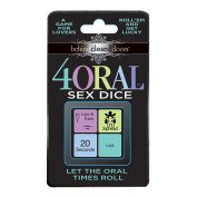 Erotinis žaidimas „4 Oral Sex Dice“