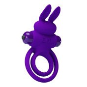 Vibruojantis penio ir sėklidžių žiedas „Vibrant Penis Ring III“