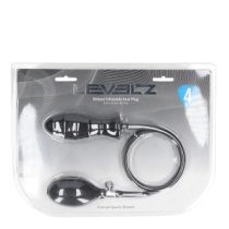 Pripučiamas analinis kaištis „Ribbed Inflatable Silicone Anal Plug“ - Levelz
