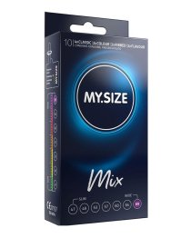 Prezervatyvų rinkinys „Mix 69“, 10 vnt. - My.Size