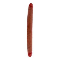 Dvigubas dildo „Foreskin Doubledong 40 cm“ - Get Real