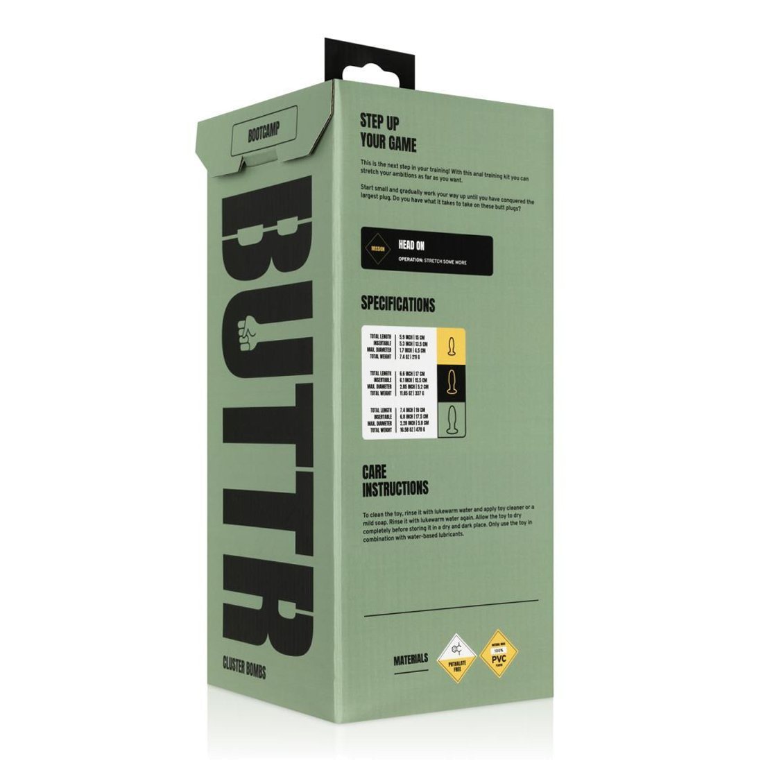 Analinių kaiščių rinkinys „Cluster Bombs“ - Buttr
