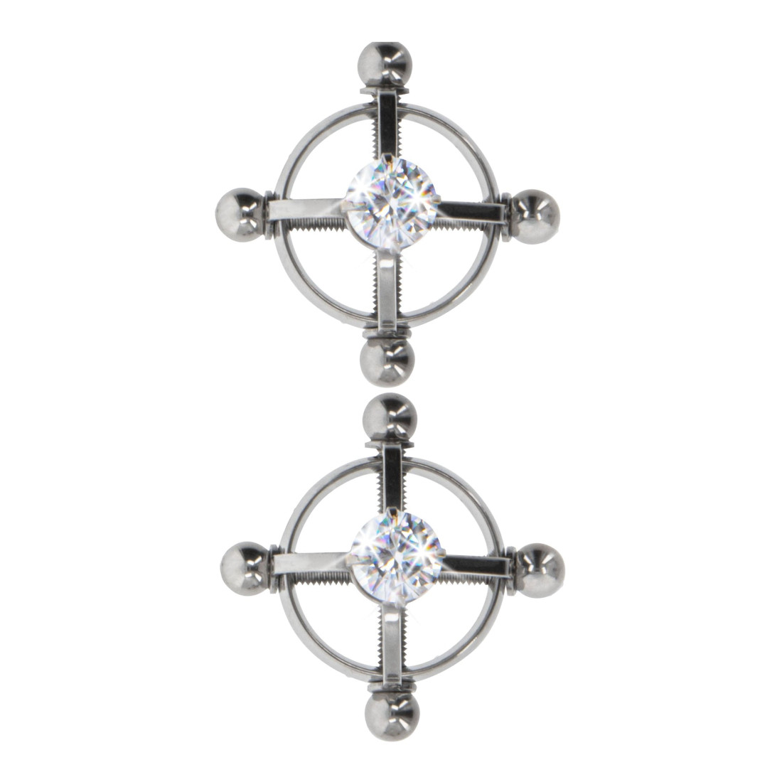 Spenelių spaustukai „Divine Cross Clamps Black“ - Taboom