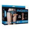 Vibruojantis strap-on dildo „Ingen Enhanced Strap on Set 8 L-2XL“ - Lovetoy