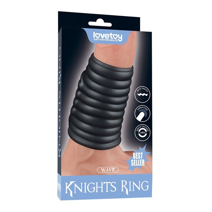 Vibruojanti penio mova „Knights Ring Wave“ - Love Toy
