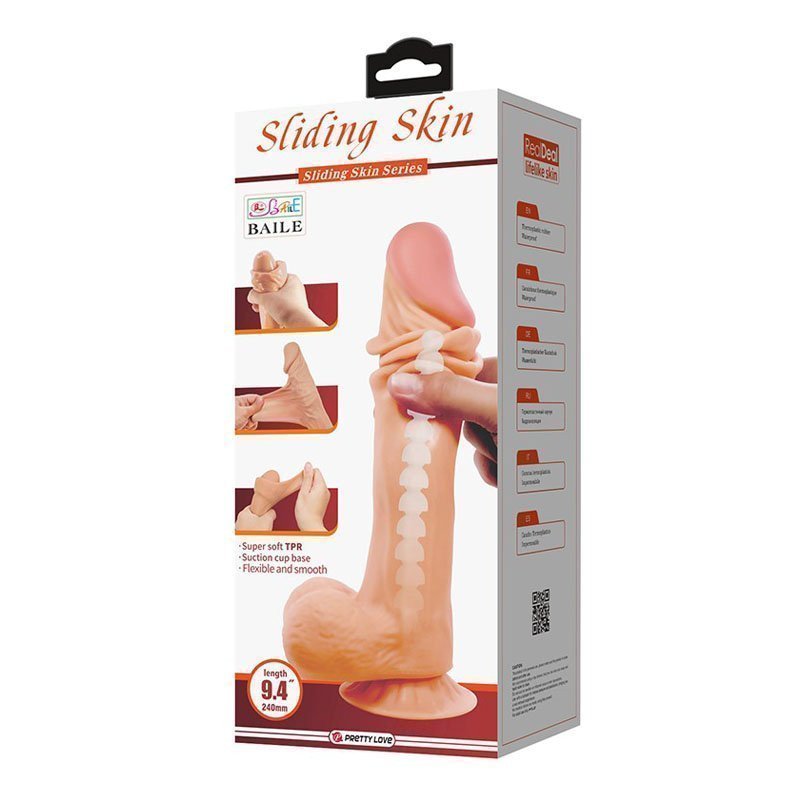 Falo imitatorius „Sliding Skin 9.4“ - Pretty Love