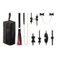 BDSM rinkinys „Crimson & Ebony“ - Bedroom Fantasies