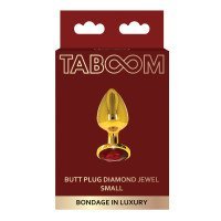 Mažas analinis kaištis „Bondage in Luxury“ - Taboom