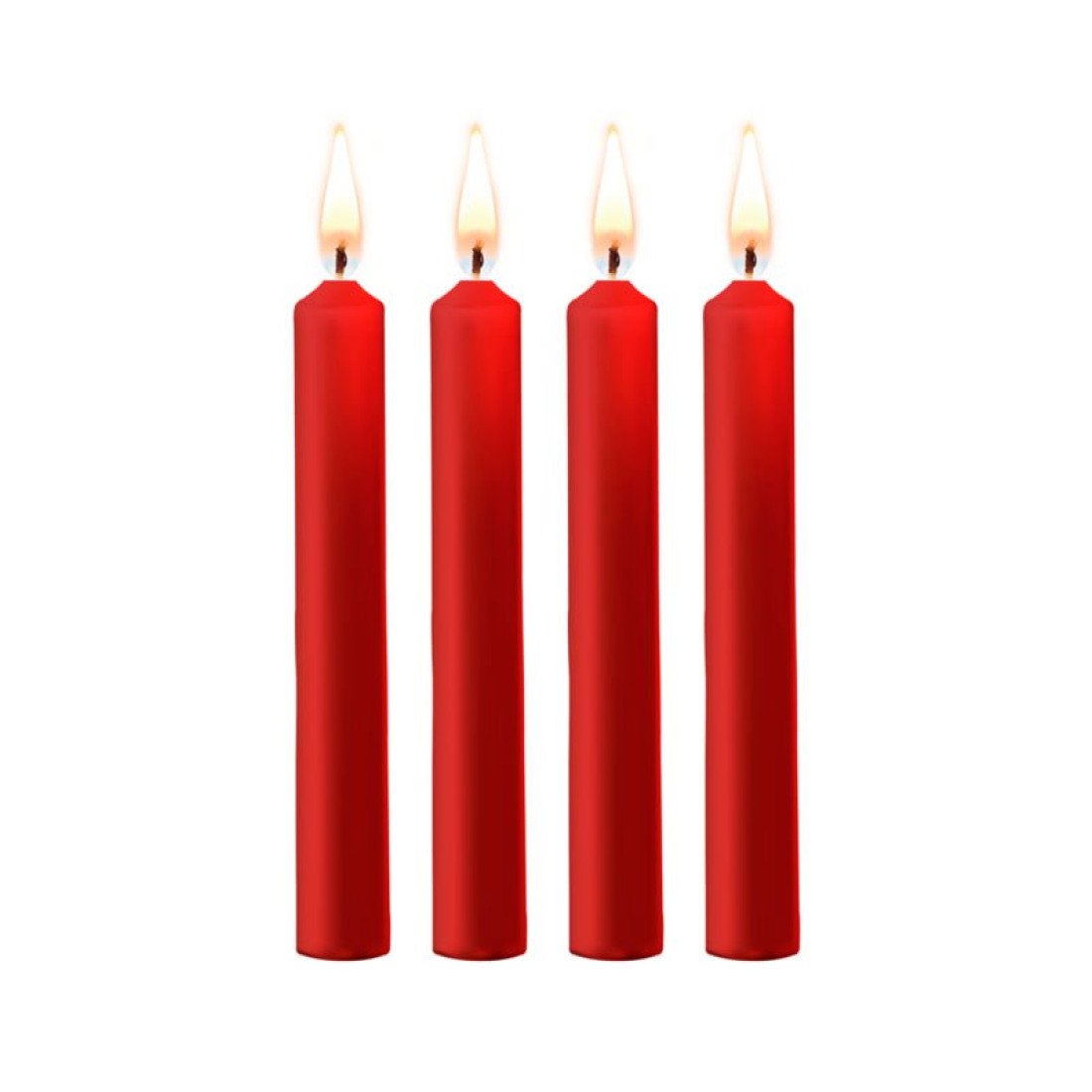 Žvakių rinkinys „Teasing Wax Candles“, 4 vnt. - Ouch!