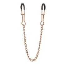 Spenelių spaustukai „Tweezer Nipple Clamps Gold“ - Mr. Steel