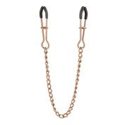 Spenelių spaustukai „Tweezer Nipple Clamps Gold“
