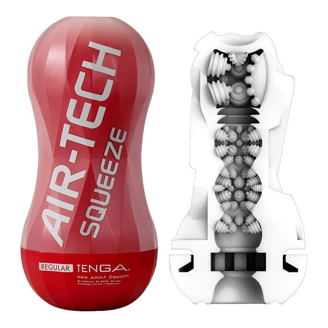 Masturbatorius „Air Tech Squeeze Regular“ - Tenga