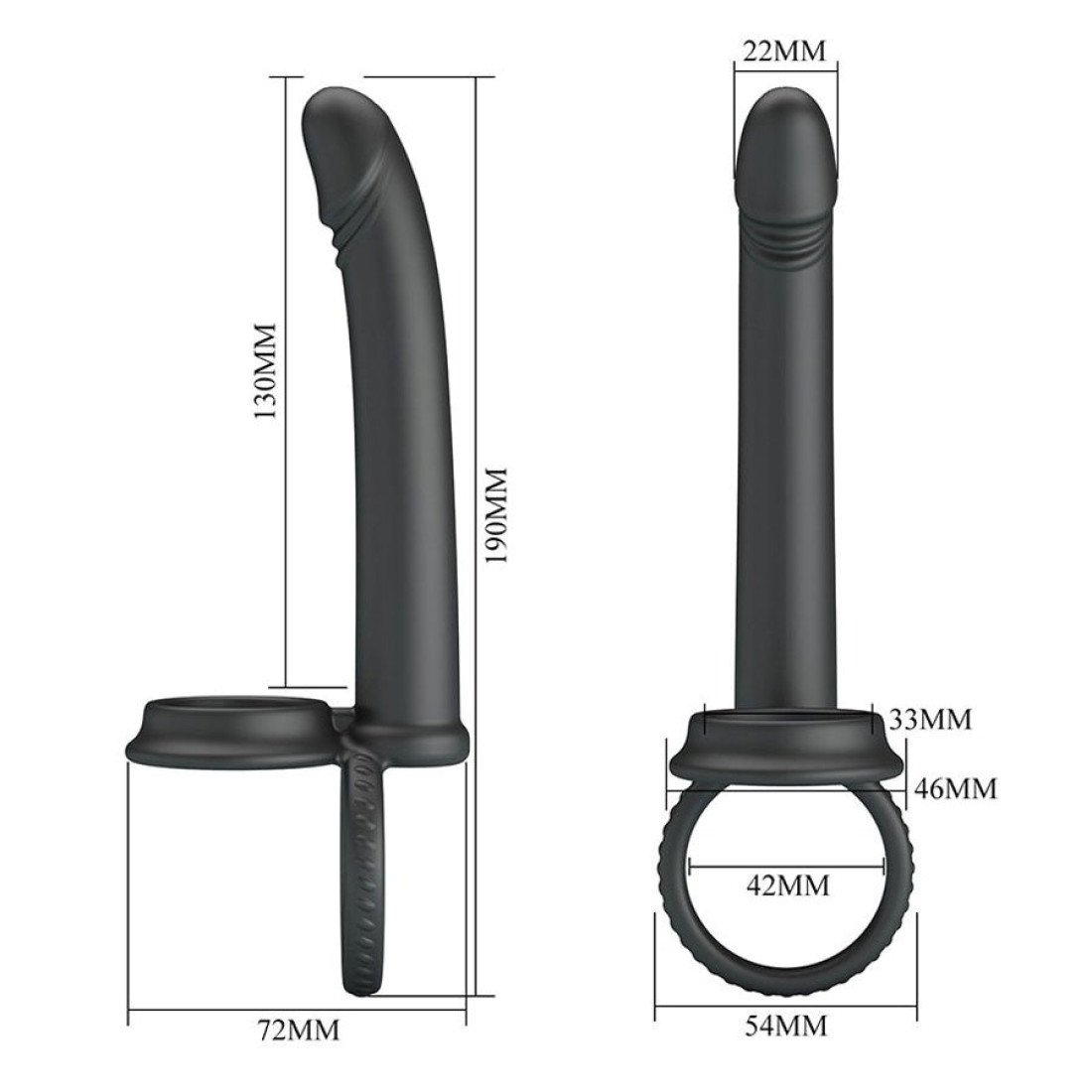 Strap-on dildo „Moses“ - Pretty Love