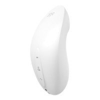 Baltas klitorinis stimuliatorius - vibratorius „Vulva Lover 2“ - Satisfyer