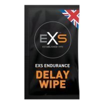 Ejakuliaciją nutolinančios servetėlės „Delay Wipes“, 6 vnt. - EXS Condoms