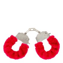 Metaliniai antrankiai „Furry Fun Cuffs“ - ToyJoy