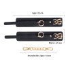Antrankiai „Weaving patterns wrist cuff Golden Chain“ - Latetobed
