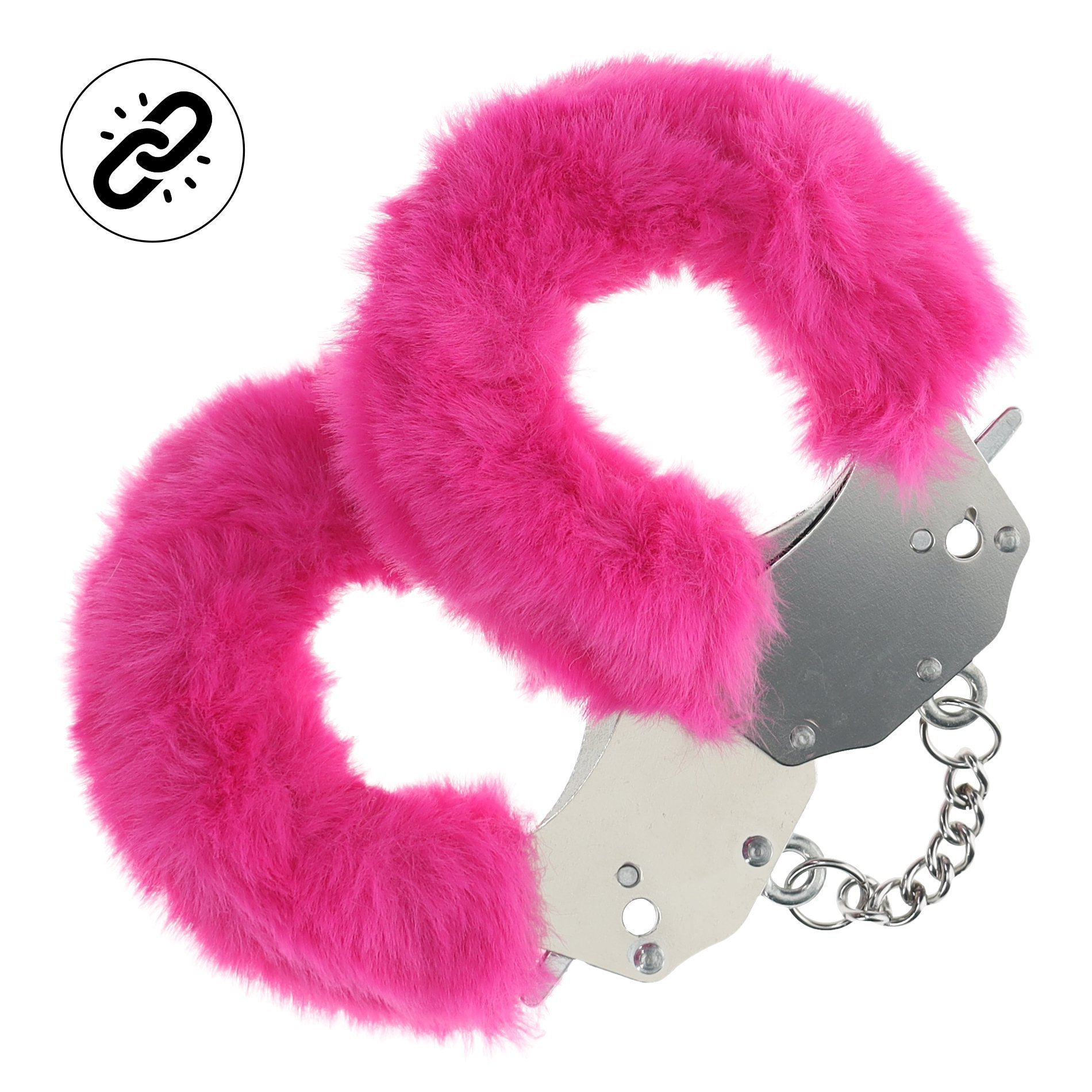 Antrankiai „Heavy-duty Fluffy Handcuffs“ - Ouch!
