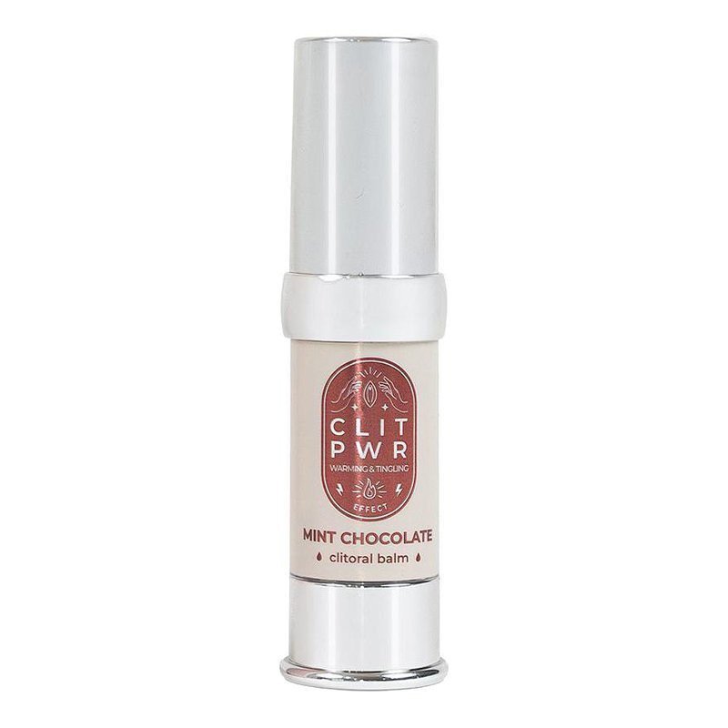 Stimuliuojantis balzamas klitoriui „Clit PWR - Mint Chocolate“, 15 ml - Secret Play