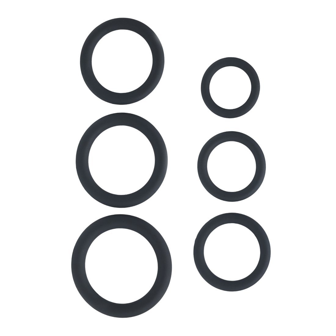 Penio žiedų rinkinys „Classic Silicone Cockring Set“ - Levelz Penio žiedų rinkinys „Classic Silicone Cockring Set“ - Levelz