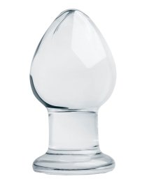 Stiklinis analinis kaištis „Glass Buttplug Nr. 26“ - Gildo