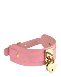 Antkaklis „Heart Lock Key Collar“ - Kinky Diva