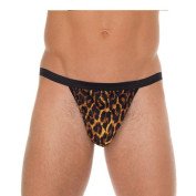 Vyriškos kelnaitės su juostele „Leopard G-String“