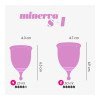 Menstruacinės taurelės „Minerva“, 2 vnt - Crushious