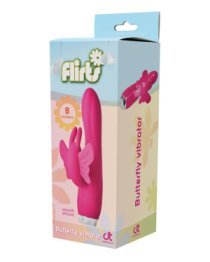 Vibratorius kiškutis „Flirts Butterfly Vibrator“ - Dream Toys