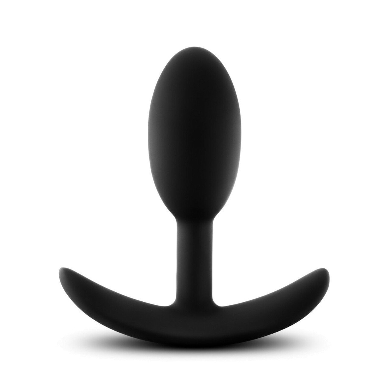 Mažas analinis kaištis „Anal Adventures Platinum Vibra Slim“ - Blush