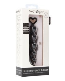 Analiniai karoliukai „Silicone Anal Beads“ - Shots Toys