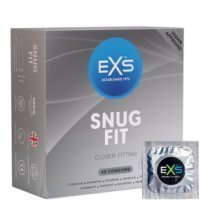 Siauresni prezervatyvai „Snug Fit“, 48 vnt. - EXS Condoms