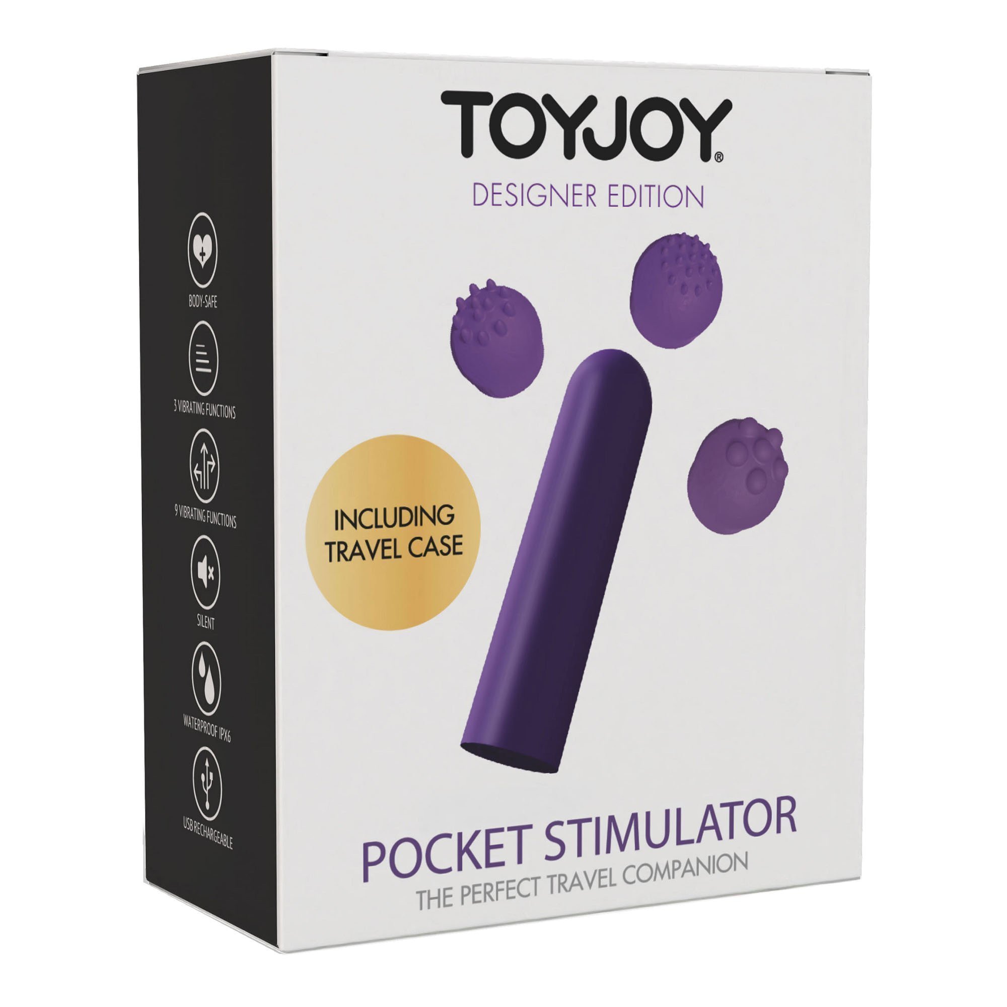 Vibruojanti kulka „Pocket Stimulator“ - ToyJoy