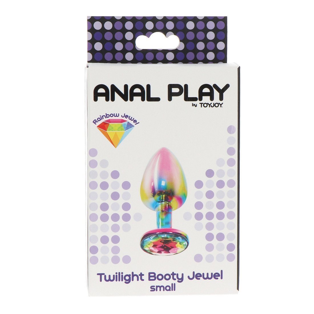 Mažas analinis kaištis „Twilight Booty Jewel“ - ToyJoy