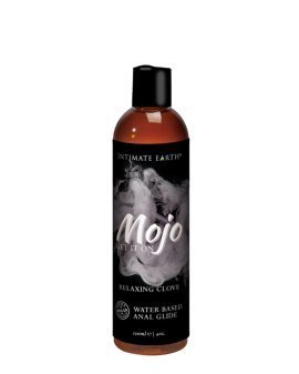 Vandens pagrindo analinis lubrikantas „Mojo Relaxing Clove“, 120 ml - Intimate Earth