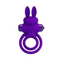 Vibruojantis penio ir sėklidžių žiedas „Vibrant Penis Ring III“ - Pretty Love