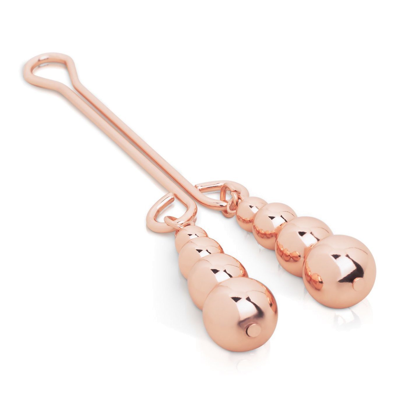 Klitorio spaustukas „Nouveau Clitoris Clamp“ - Rosy Gold