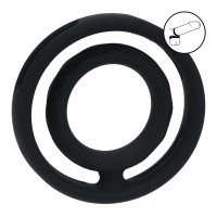 Penio ir sėklidžių žiedas „Classic Grooved Cock & Ball Ring“ - Levelz