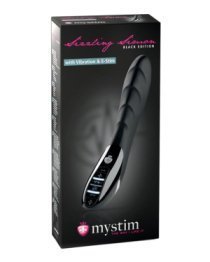 Vibratorius (pažeista pakuotė) „Sizzling Simon E-stim Black Edition“ - Mystim