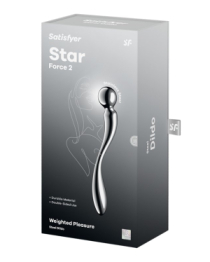 Metalinis dildo „Star Force 2” - Satisfyer