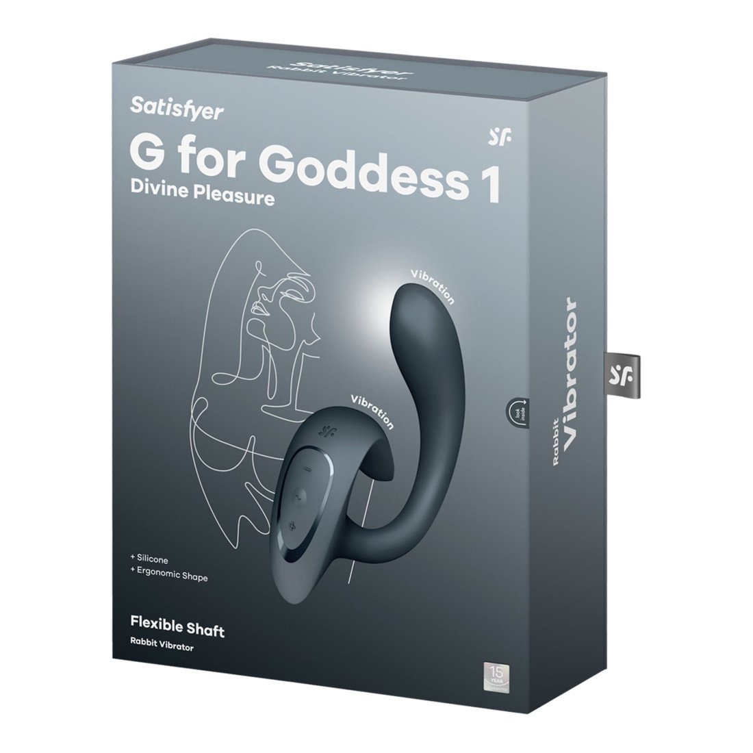 Vibratorius kiškutis „G for Goddess 1“ - Satisfyer
