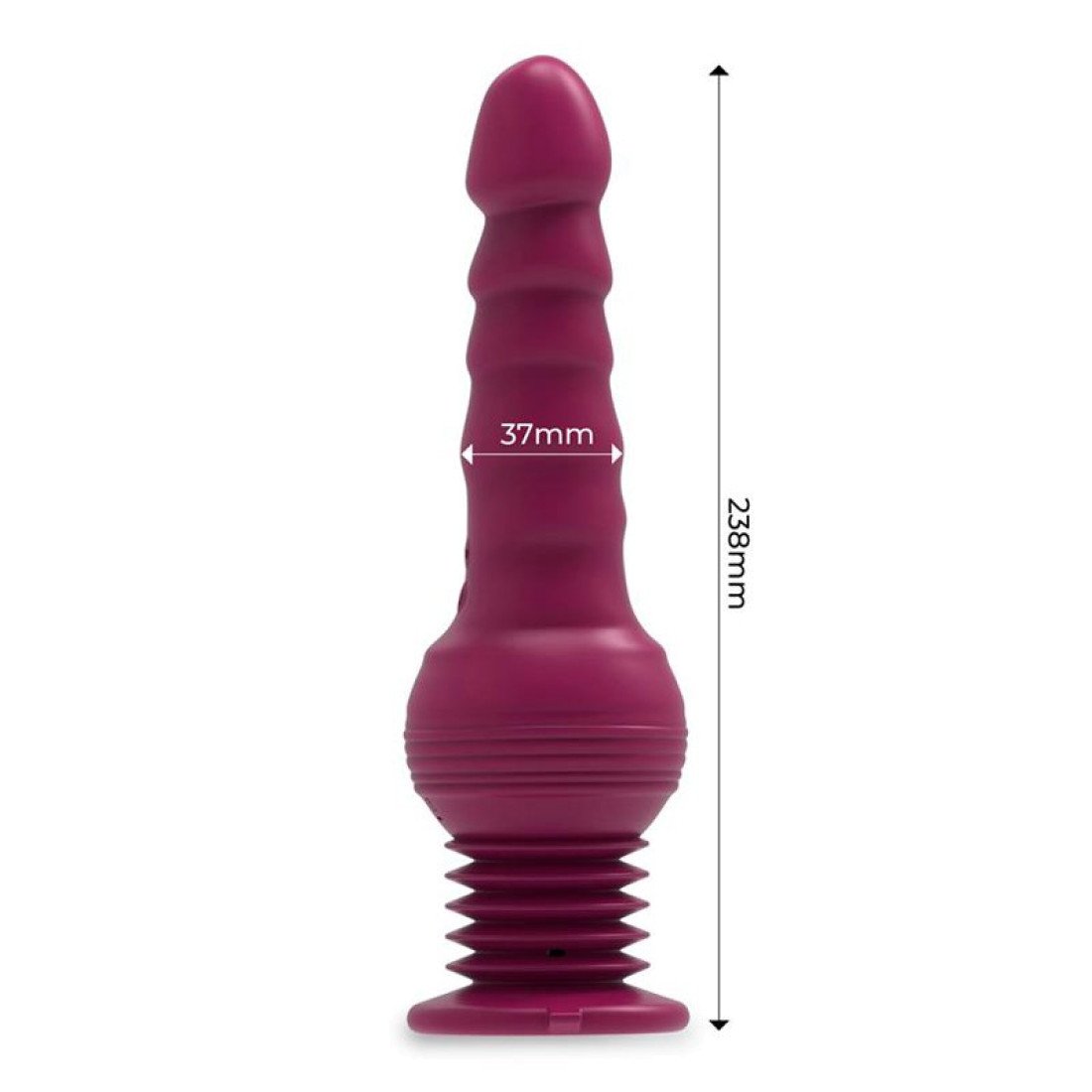 Automatinis vibratorius „Action Rocket“ - Intoyou