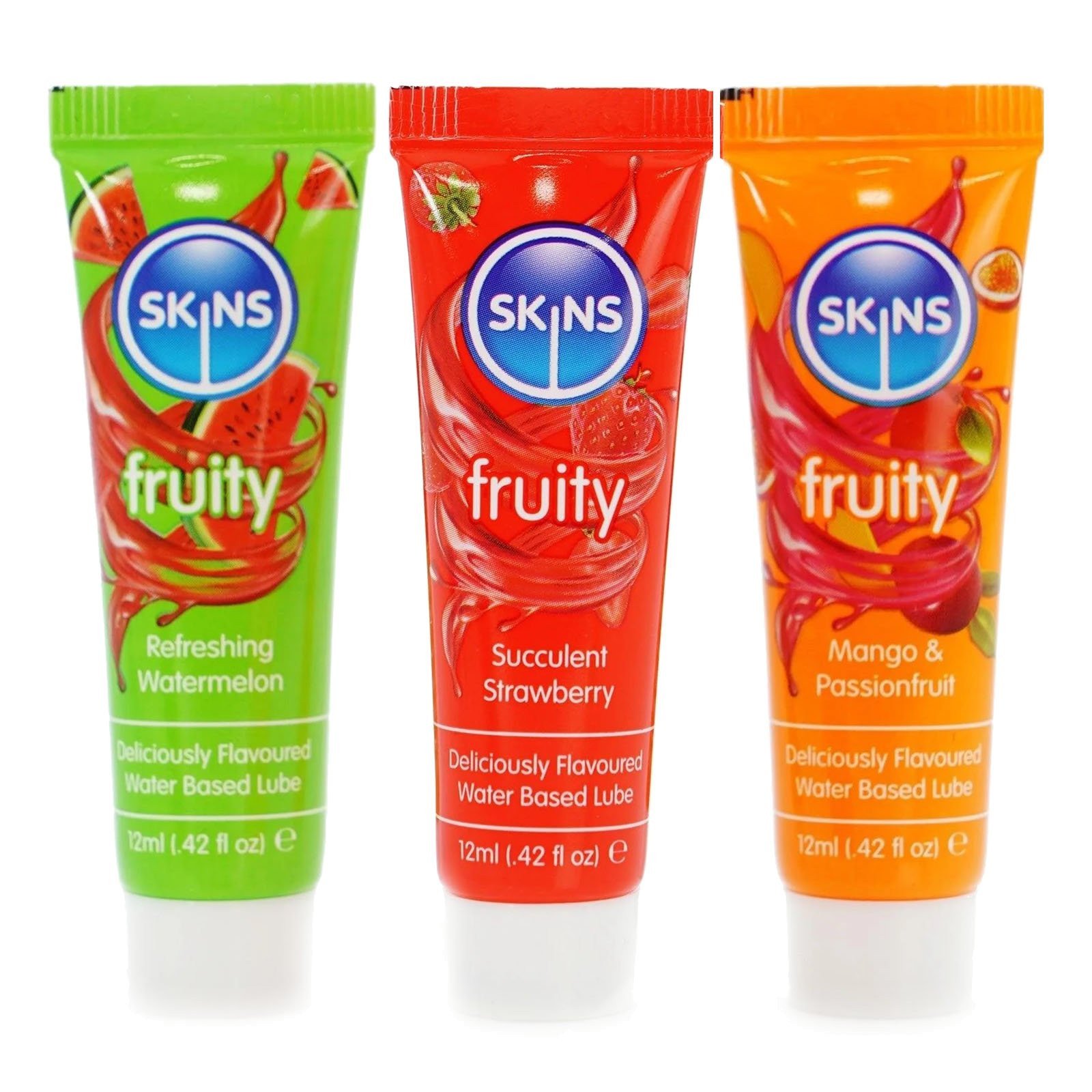 Lubrikantų rinkinys „Fruity Tubes“ - Skins