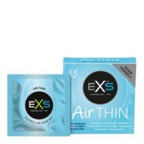 Ploni prezervatyvai „Air Thin“, 3 vnt. - EXS Condoms