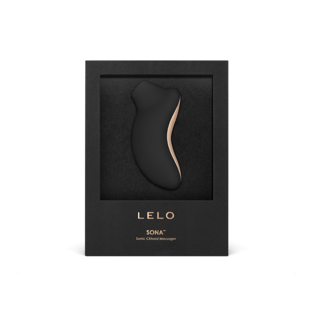 Juodas klitorinis stimuliatorius „Sona“ - LELO