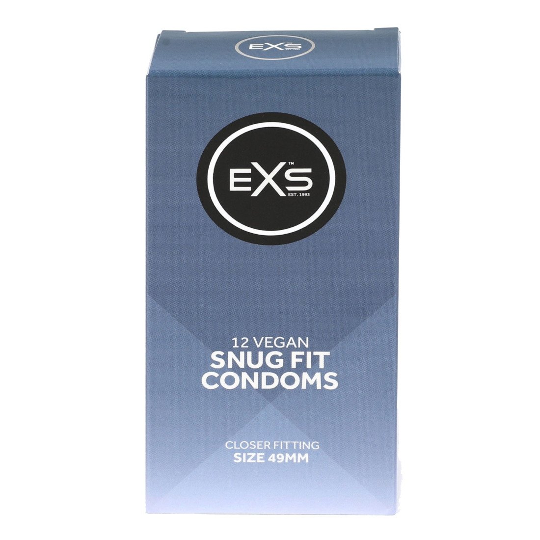 Siauresni prezervatyvai „Snug Fit“, 12 vnt. - EXS Condoms
