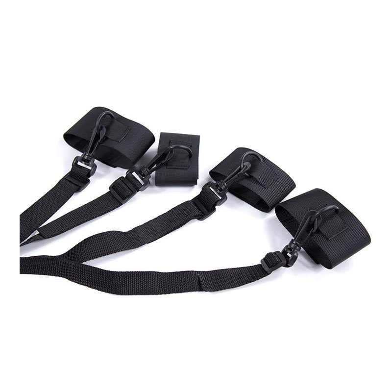 Suvaržymo sistema lovai „Nylon Velcro Bed Bondage Restraints“ - Latetobed