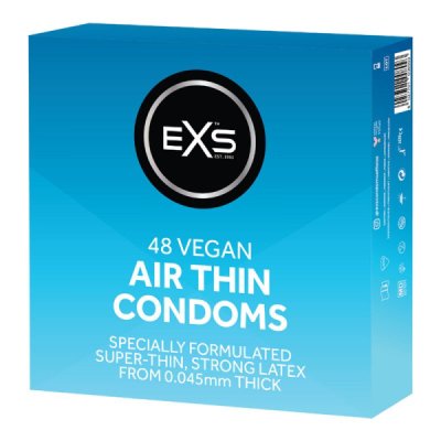 Ploni prezervatyvai „Air Thin“, 48 vnt. - EXS Condoms